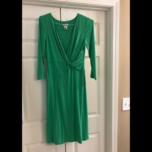 Lilly Pulitzer white label green dress.